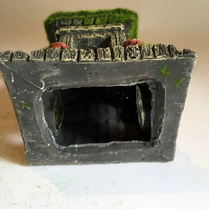 Ancient Architecture Aquarium Decoration