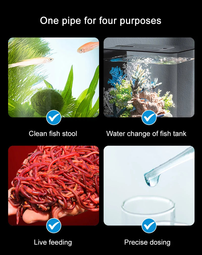 Aquarium Siphon Lengthen Pipettes