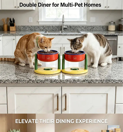 New Elevated Dog Bowl Adjustable
