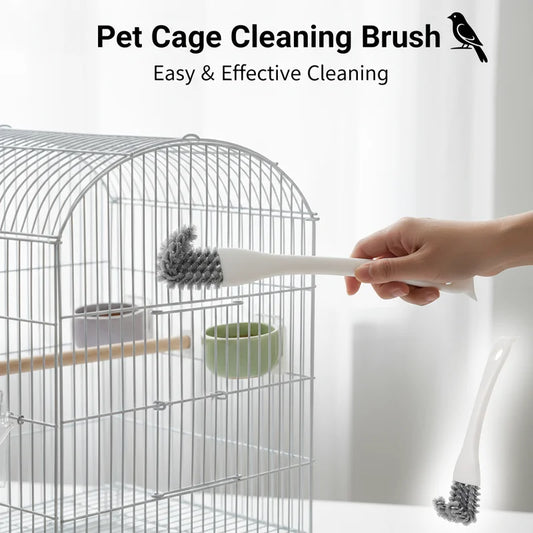 Bird Cage Cleaning Brush Tool
