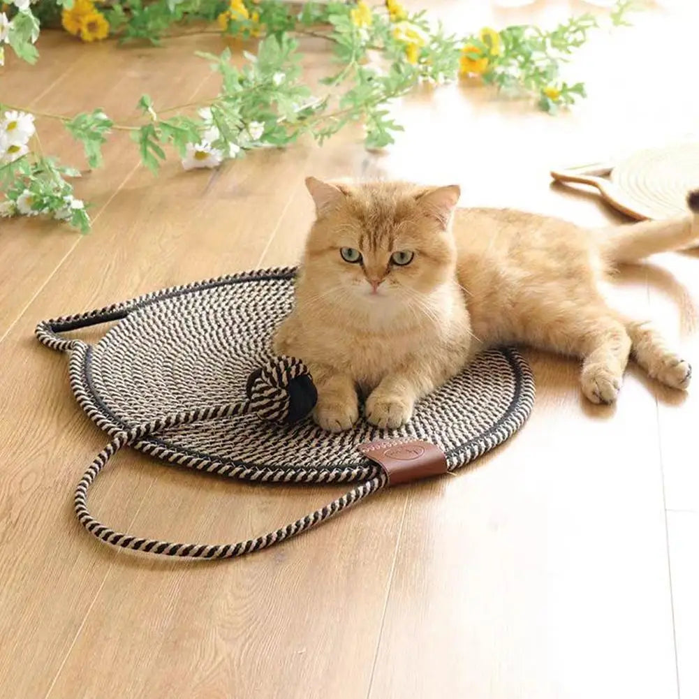 Cotton Rope Cat Scratcher Board