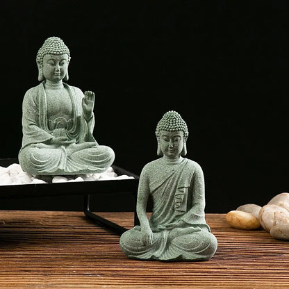 Buddha Fish Tank Decor