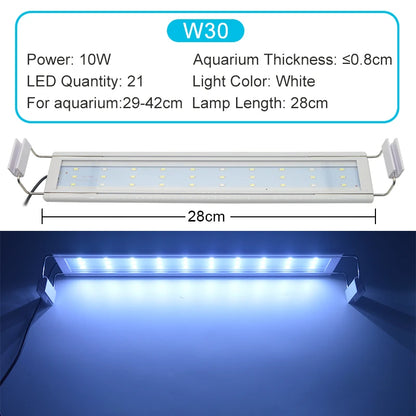Super Slim Fish Tank Aquatic Plant Grow Lighting