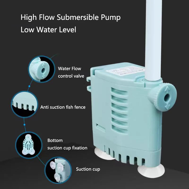 New Fish Tank Waterfall Filter Box
