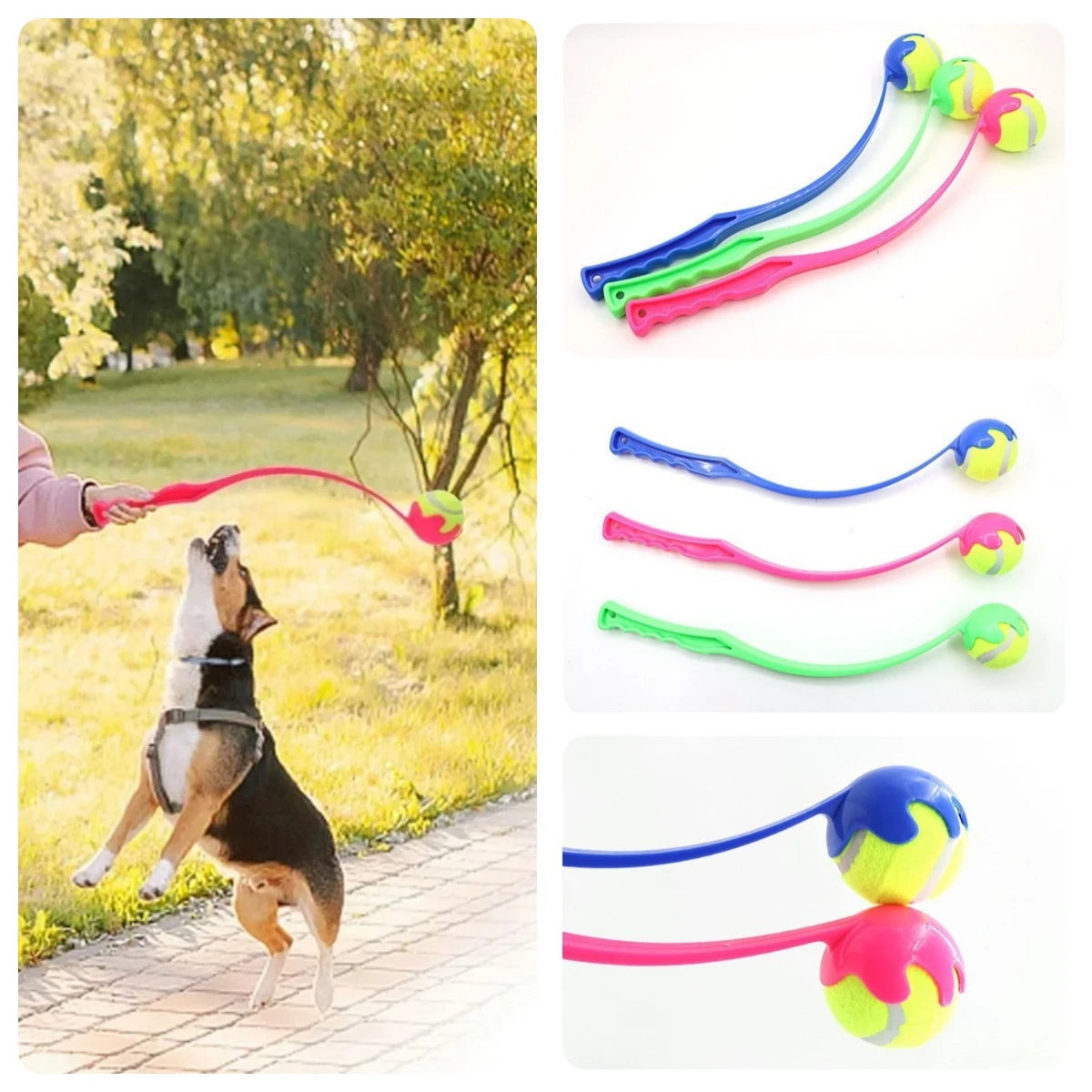 Tennis Ball Launcher Set