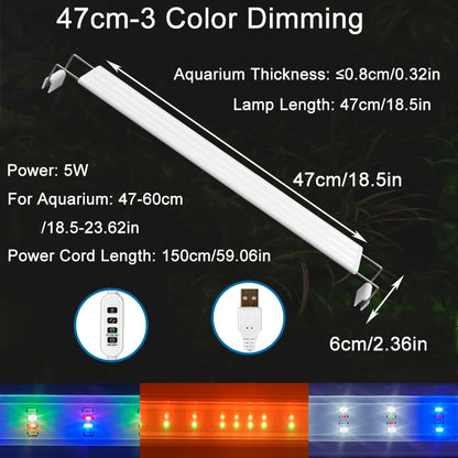USB Fish Tank Clip Light