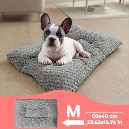 Extra-Large Plush Dog Crate Pad