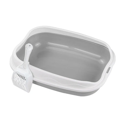 Semi-enclosed Litter Box