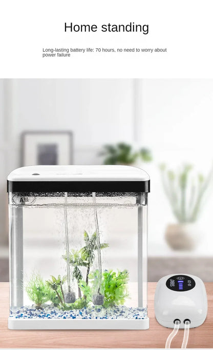 Rechargeable USB Fish Tank Air Pump