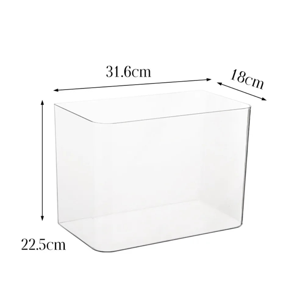 PET+ABS Fish Tank New Transparent with Lid