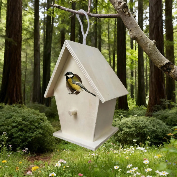 New Creative Wooden Bird Nest