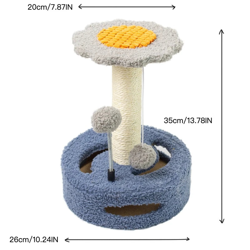 Sunflower Cat Climbing Tower