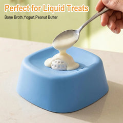 Interactive Pet Lick Toys Slow Feeder Food Dispenser For Puppy Snack Bowl Training Slow Feeder For Dog Cat Feeding Accessories