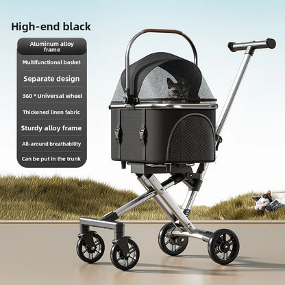 3 in 1 Pet Stroller for 20LBS Dogs