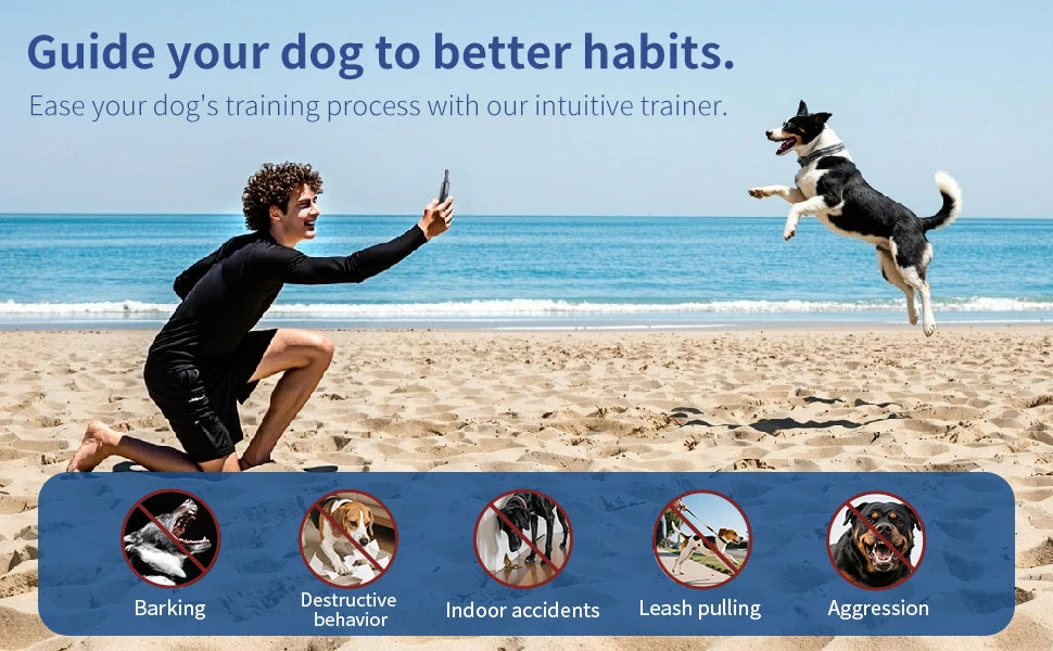 Remote Calling Smart Dog Shock Collar