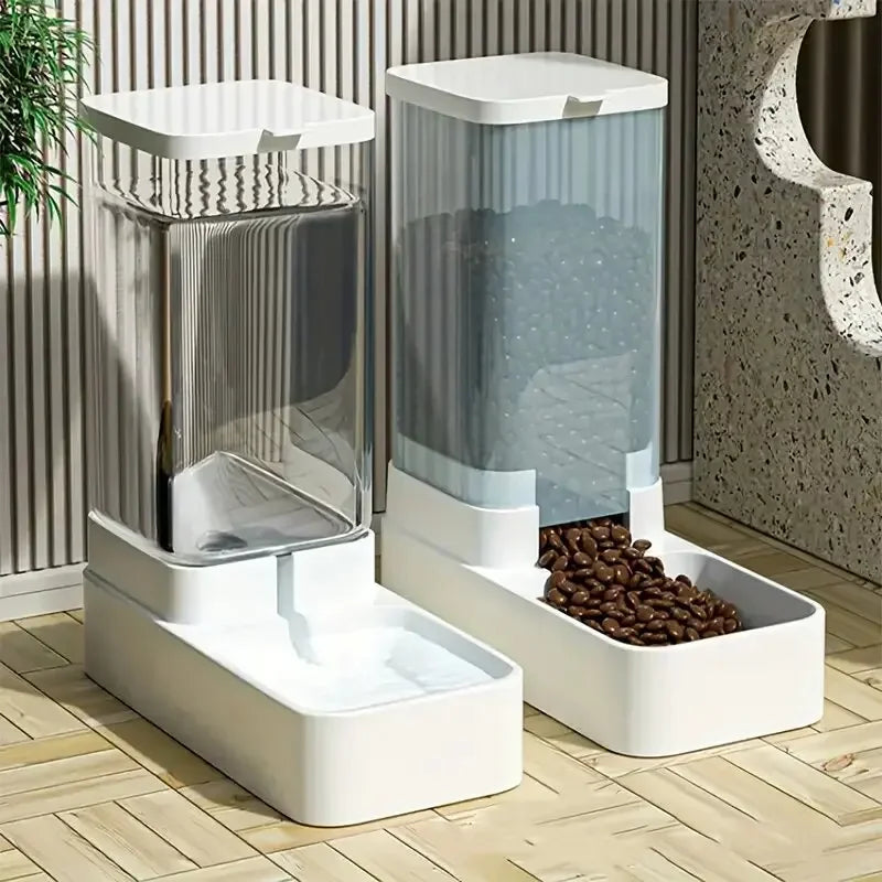 Plastic Gravity Automatic Dog Feeder