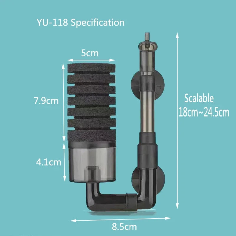 Black Aquarium Filter for Aquarium