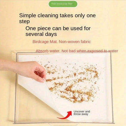 Disposable Bird Cage Pad Paper