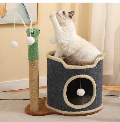 Multi Level Winter Warm Cat Tree