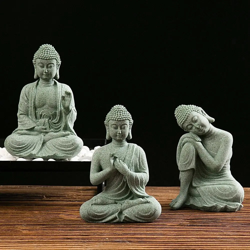 Buddha Fish Tank Decor