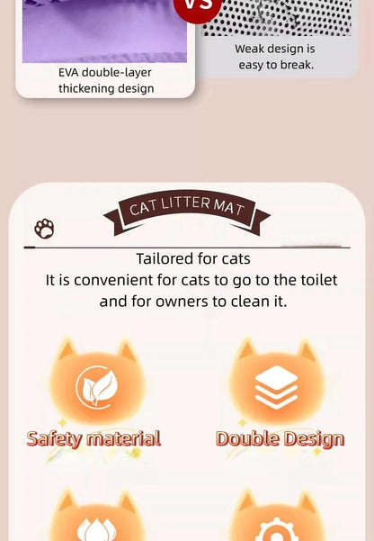 Double Layer Pet Non Slip Big Litter Box