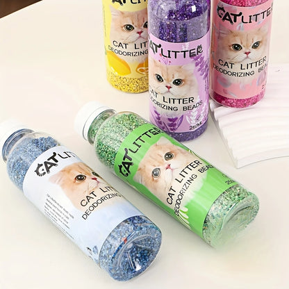 Bottle of Cat Litter Deodorizing Beads