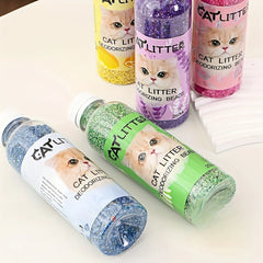 A Bottle of Cat Litter Deodorizing Beads - Make Your Home Smell Comfortable and Remove Odors