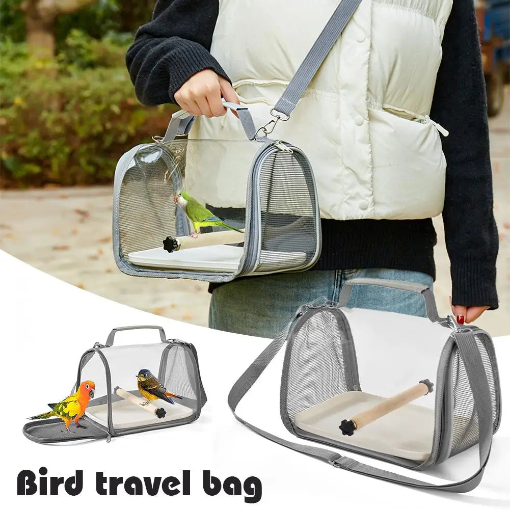 Portable Bird Travel Carrier  Cage