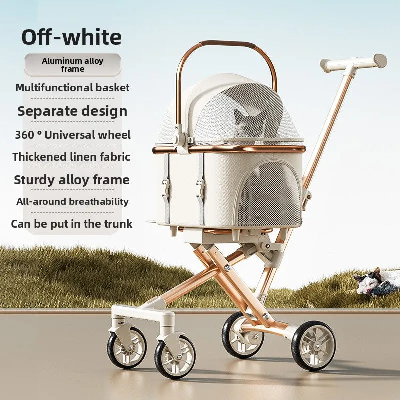 3 in 1 Pet Stroller for 20LBS Dogs