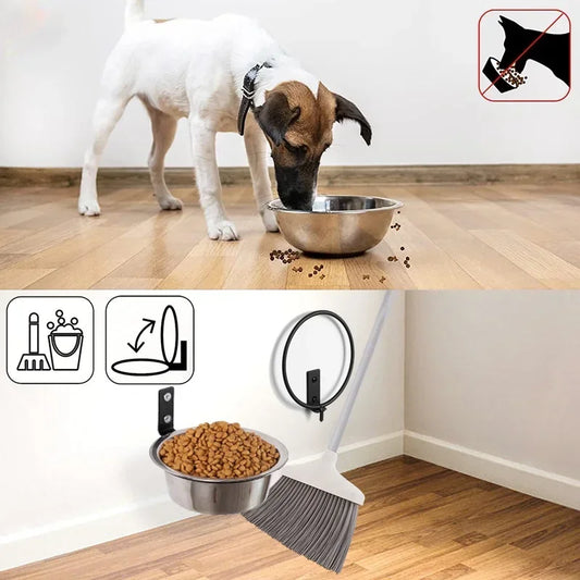 Wall Mounted Dog Bowl