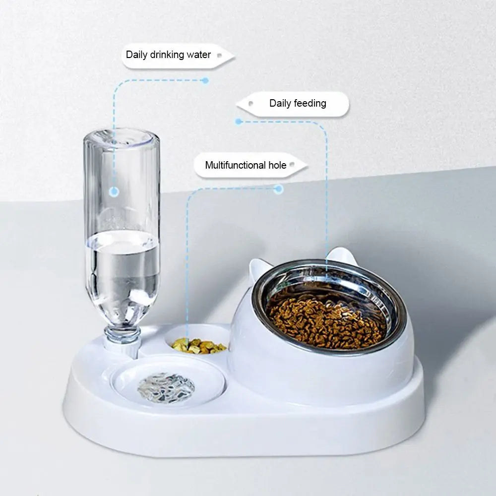 Food Container with Waterer  Feeder