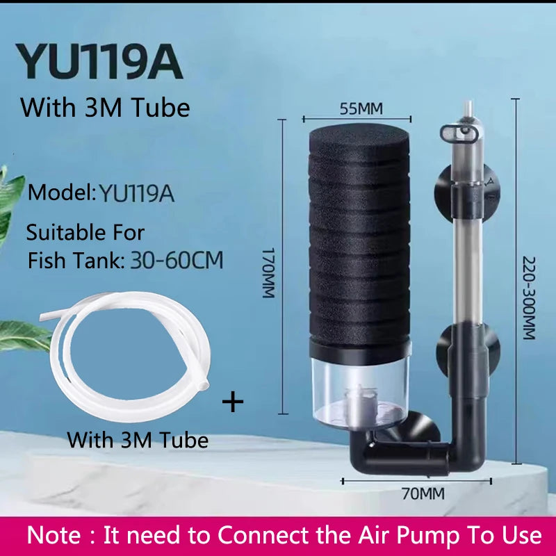 Black Aquarium Filter for Aquarium