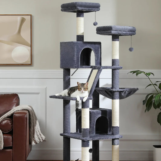 Large Cat Tree for Indoor Tall Tower