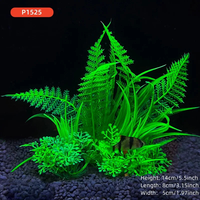 Simulation Plant Aquarium Artificial DIY