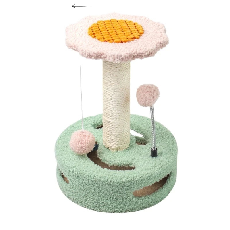 Sunflower Cat Climbing Tower