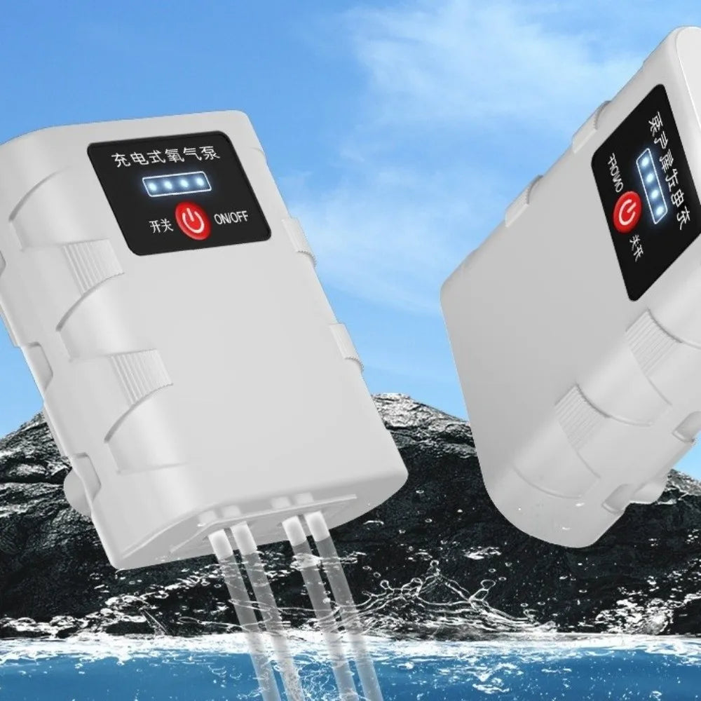 USB Rechargeable Aquarium Oxygen Pump