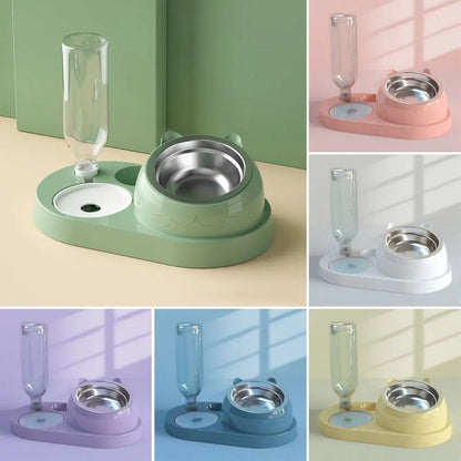 Food Container with Waterer  Feeder