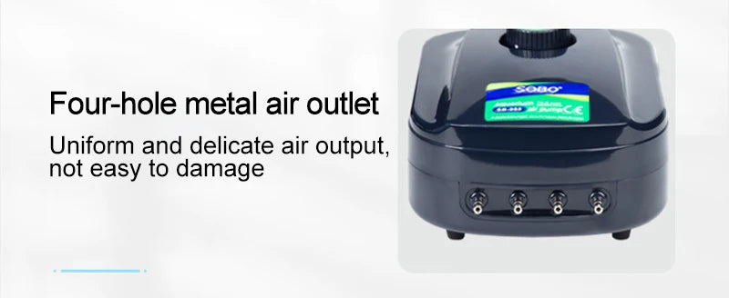 Silent Aquarium Oxygen Air Pump