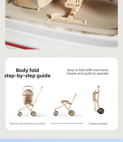 3 in 1 Pet Stroller for 20LBS Dogs