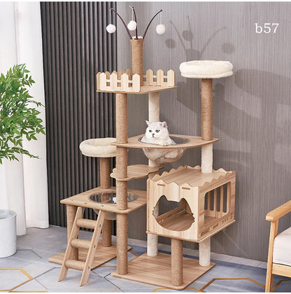 Playground Space Capsule Dual Den for Multi Cat