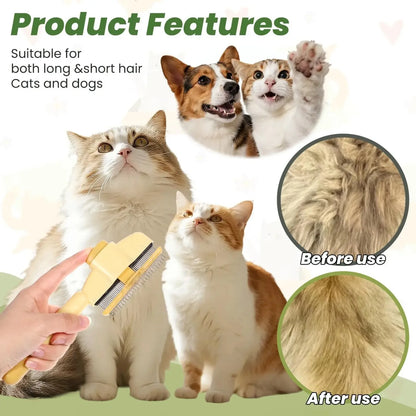Cat Hair Grooming And Care Comb