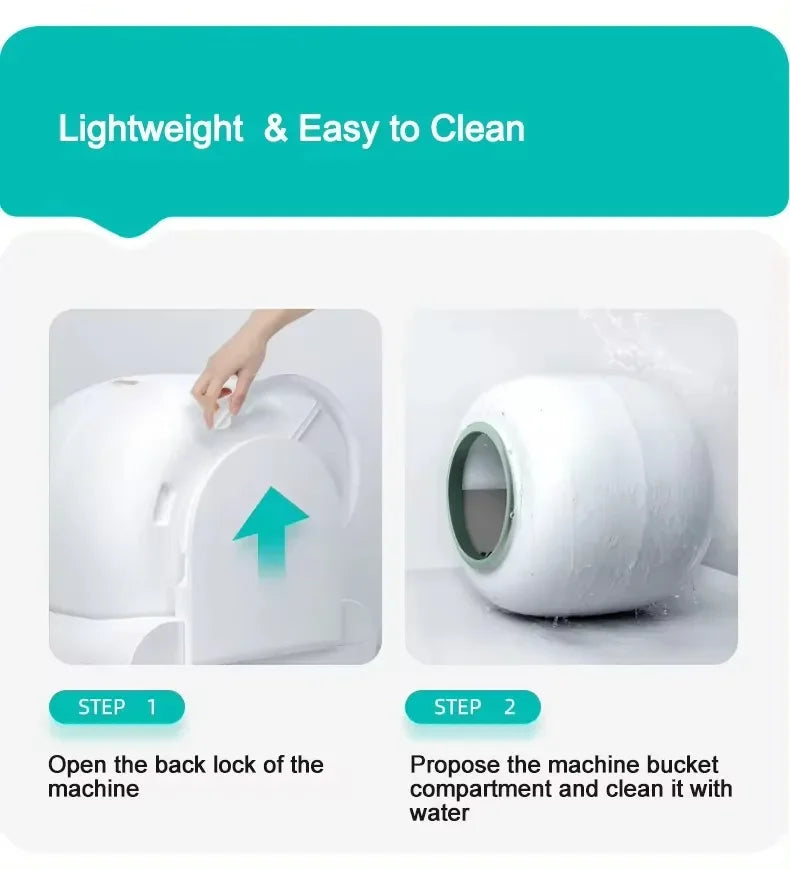 65L Automatic Intelligent Cat Litter Pan
