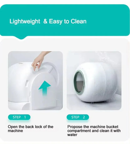 65L Automatic Intelligent Cat Litter Pan