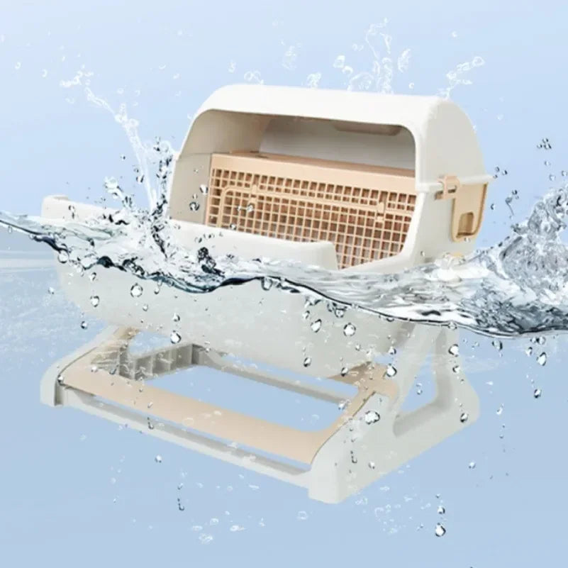 Semi-automatic Litter Box