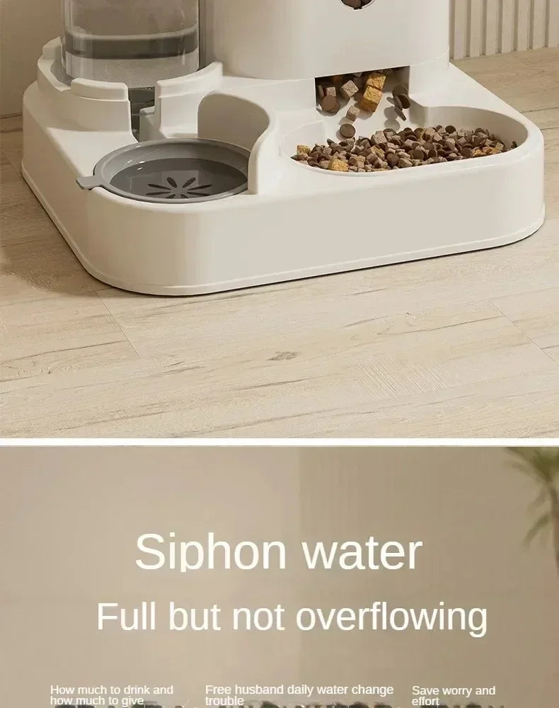 Automatic Feeder  Food Bowl With Water