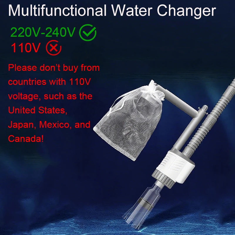 Aquarium Water Change Pump