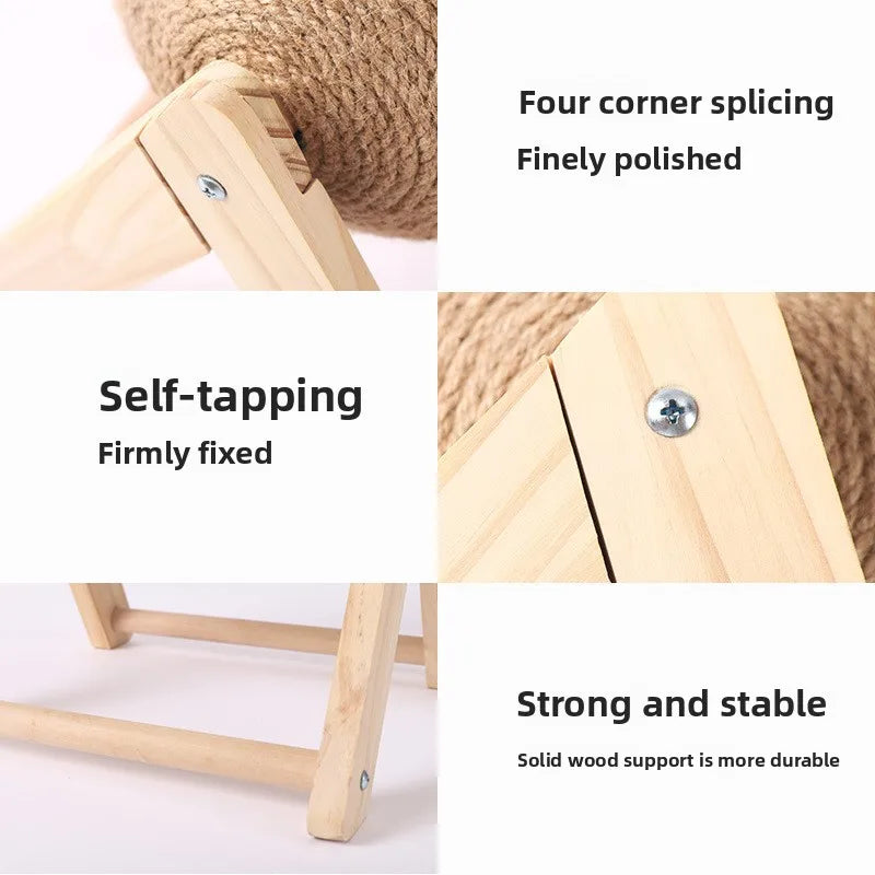 Cat scratching board