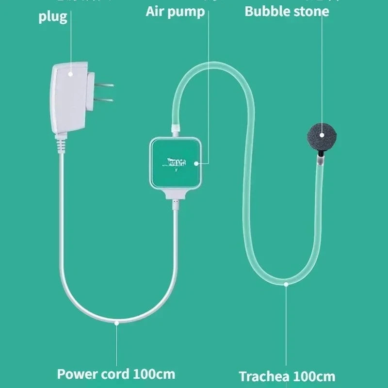 Fish tank aquarium oxygen pump