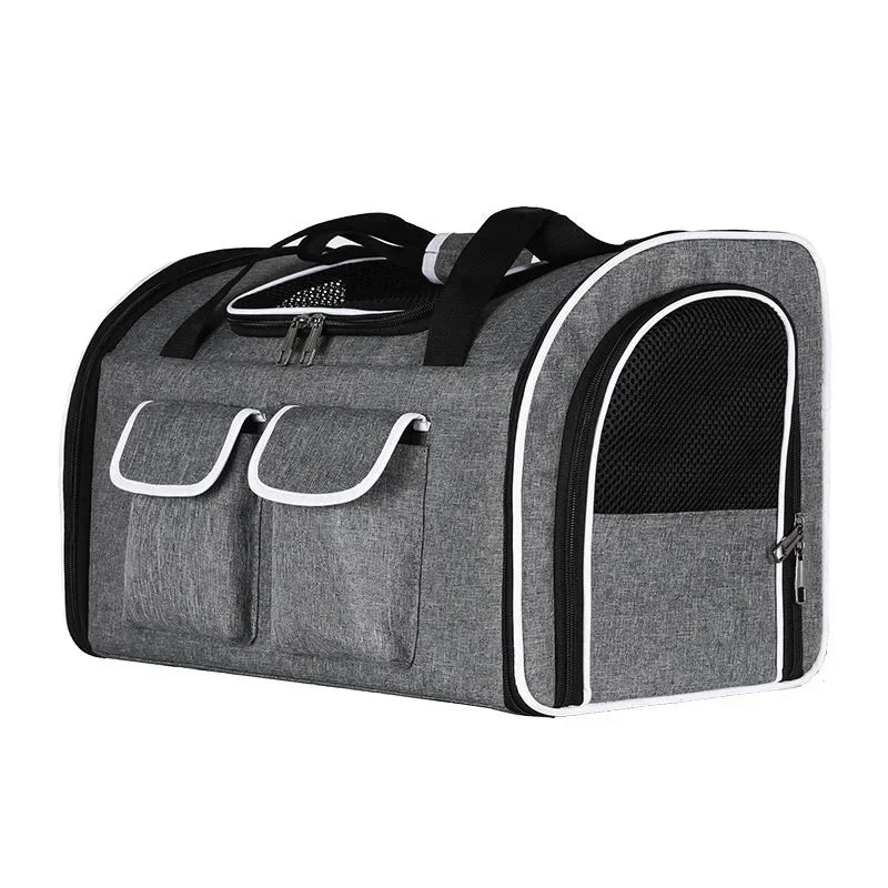 Big Space Foldable Pet Carrier Backpack