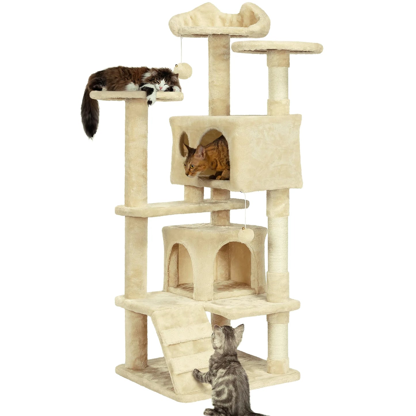 Large Cat Tree for Indoor Tall Tower